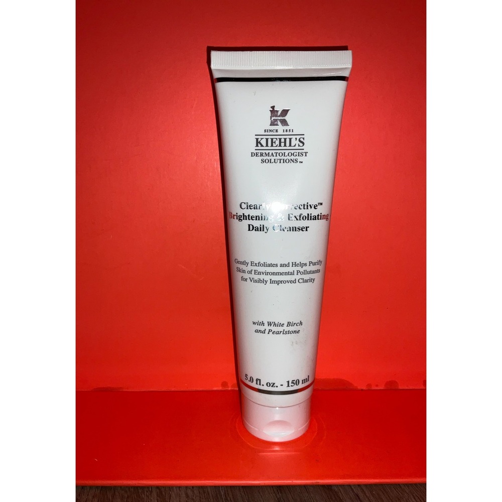 Kiehls Clearly Corrective Brightening & Exfoliating Daily Cleanser Face Birch